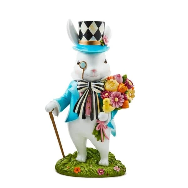 Calico Bunny Figurine - Image 2