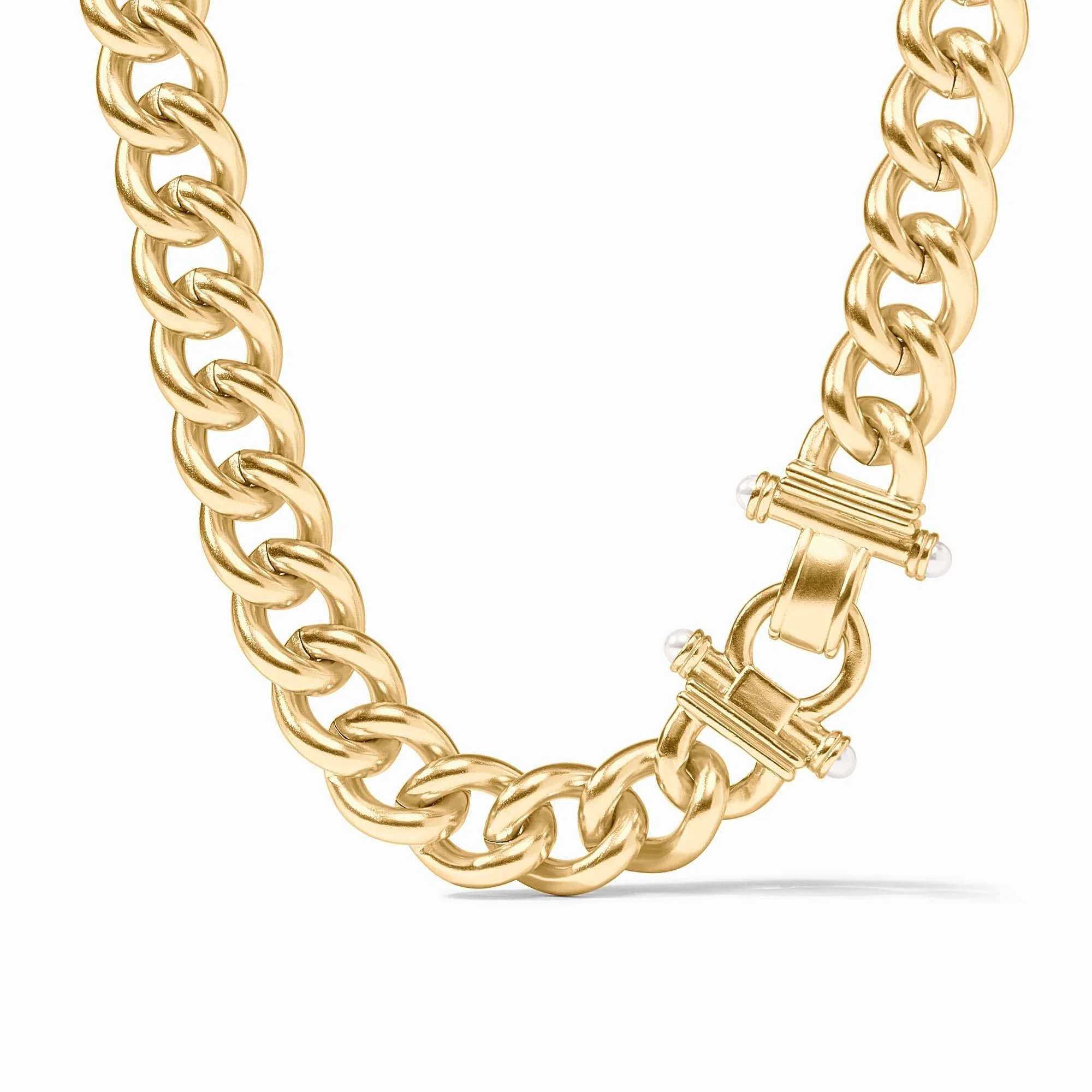 Dolce Link Necklace Pearl